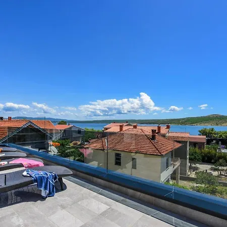 My Dalmatia - Sea View Possedaria With Amazing Roof Terrace Prázdninový dům Posedarje