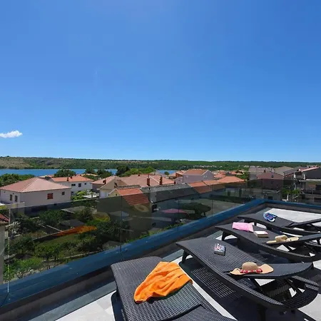 My Dalmatia - Sea View Possedaria With Amazing Roof Terrace Prázdninový dům Posedarje