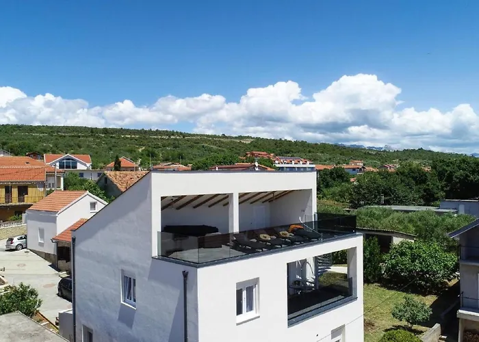 My Dalmatia - Sea View Possedaria With Amazing Roof Terrace Posedarje